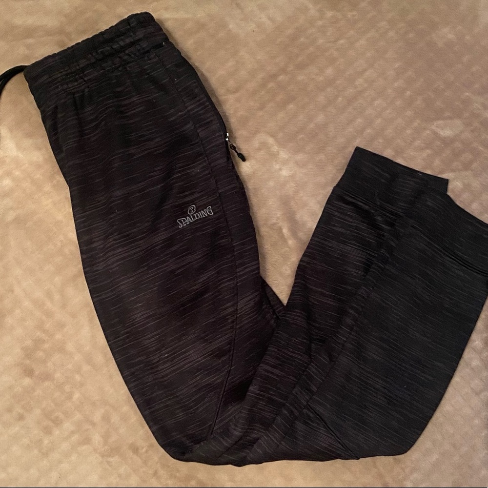 Black Spalding sweats